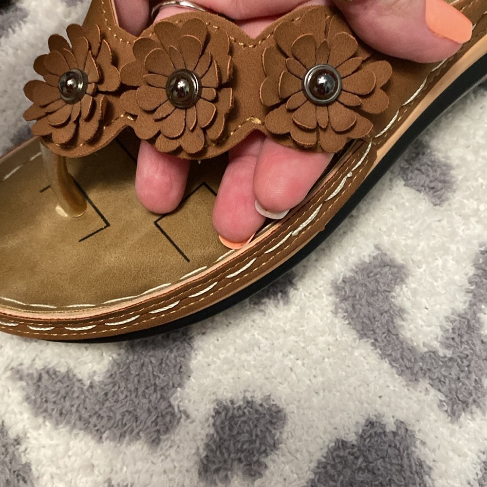 Brown Sandals - Picture 3 of 3